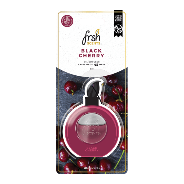 FRSH scents® pakabinamas kvapas BLACK CHERRY 