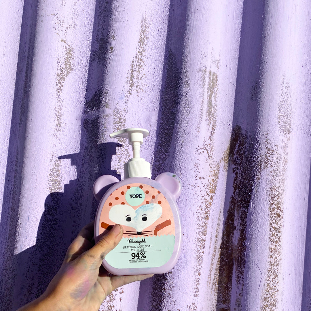 YOPE Natūralus rankų muilas vaikams Medetkos 400 ml.
