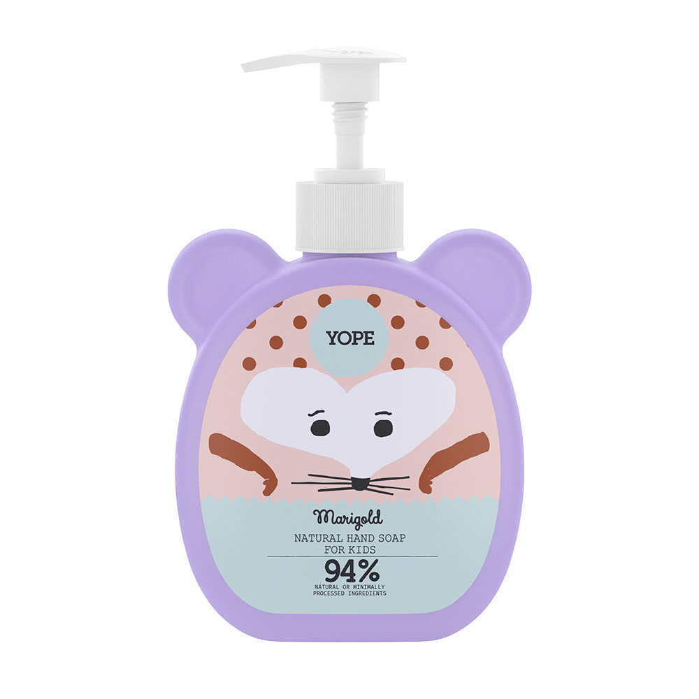 YOPE Natūralus rankų muilas vaikams Medetkos 400 ml.