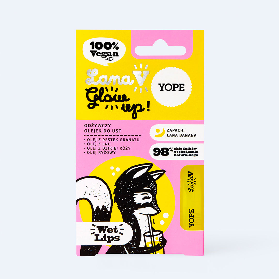 YOPE “Lana V” lūpų aliejus “Glow up!” 10 ml.