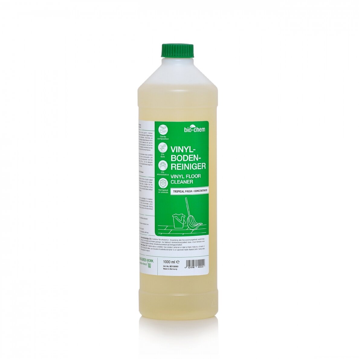 BIO-CHEM valiklis vinilinėms ir dekoratyvinėms grindims, 1 L