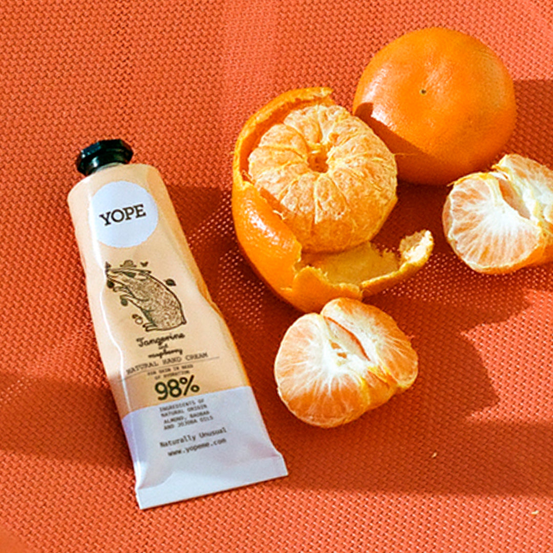 YOPE Natūralus rankų kremas Jazminas ir tonka, 50 ml.