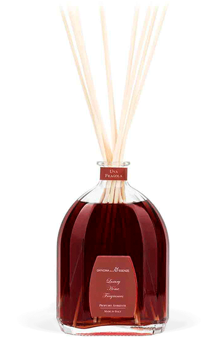 OFFICINA DELLE ESSENZE namų kvapas su lazdelėmis „Uva fragola“ 500 ml.