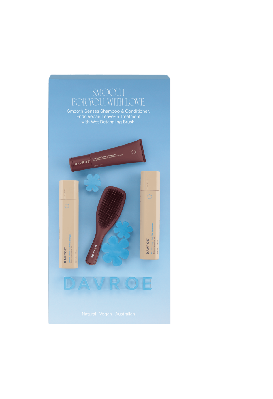DAVROE Rinkinys plaukų glotnumui „Smooth & Repair“