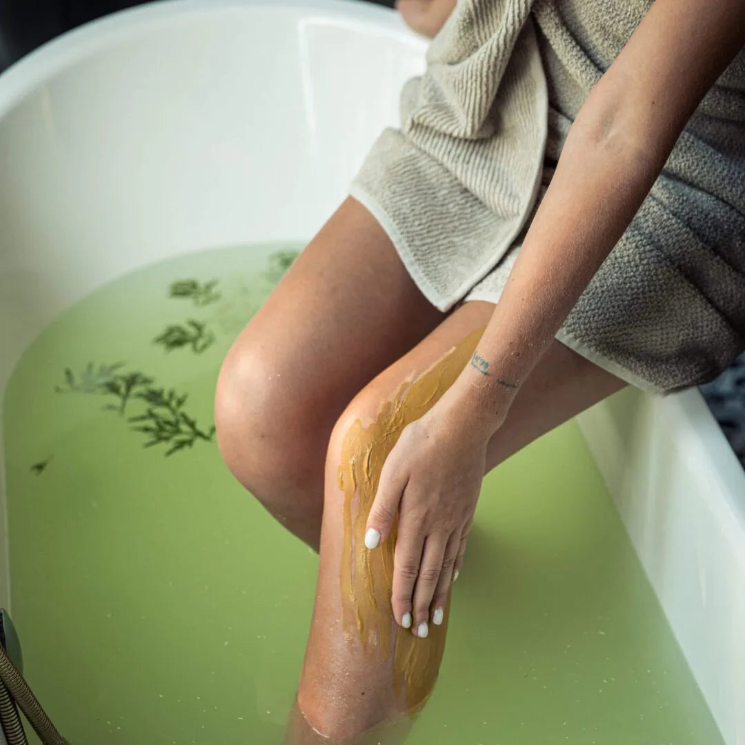 Prancūziškas geltonasis molis veidui ir kūnui natūralus 100 g