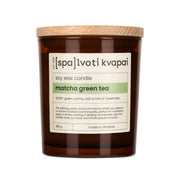 Sojų vaško žvakė 180 g – Matcha Green Tea