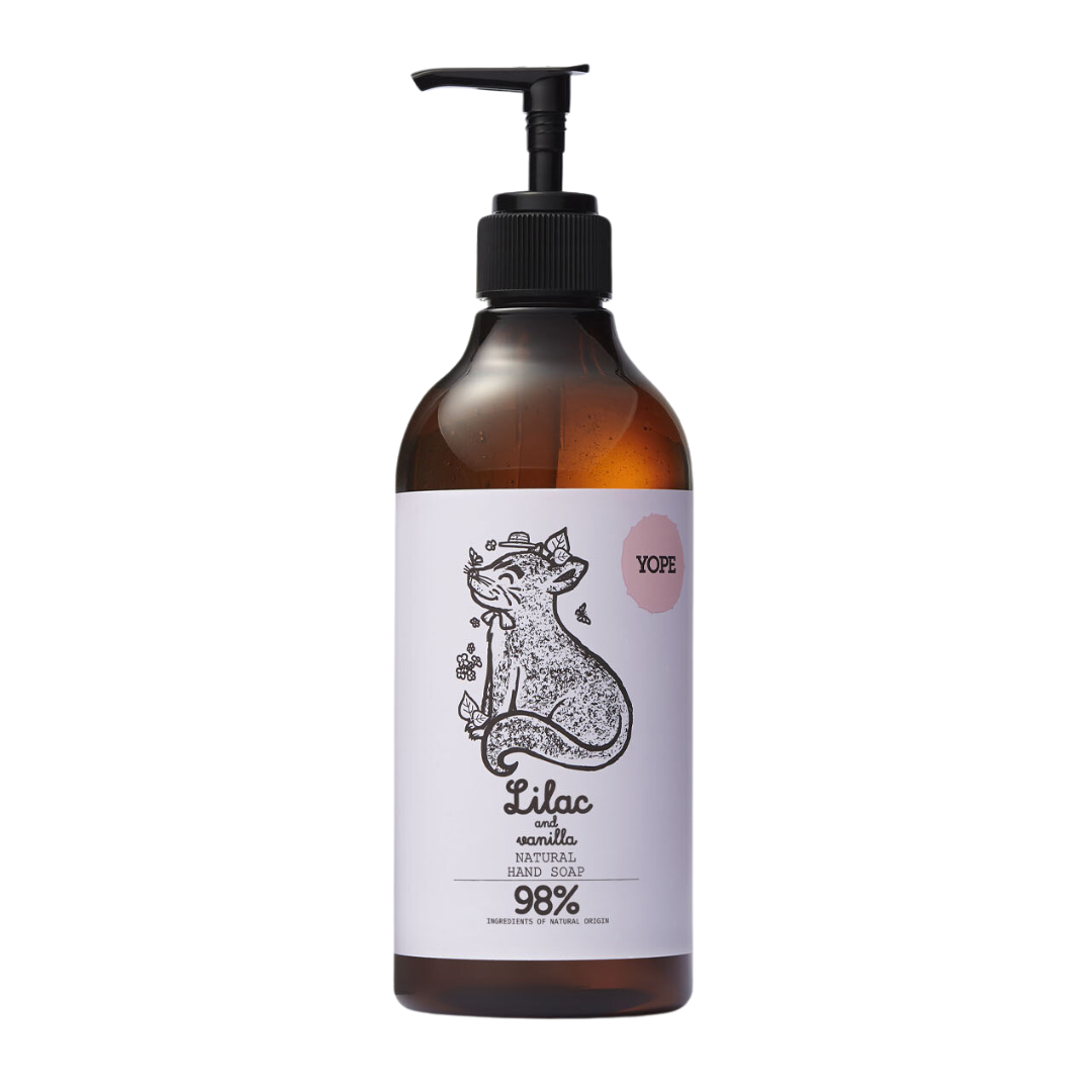 YOPE Natūralus rankų muilas Alyvos ir vanilė , 500ml.