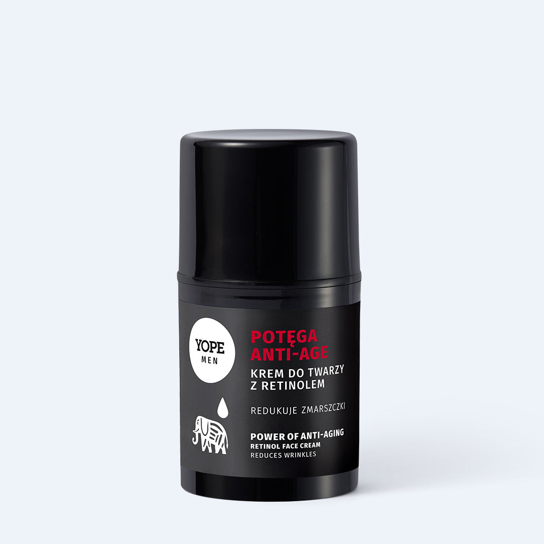 YOPE Veido kremas vyrams su retinoliu, 50 ml