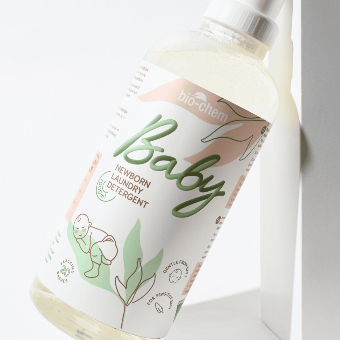 Skalbiklis kūdikių drabužiams Baby 1 L.