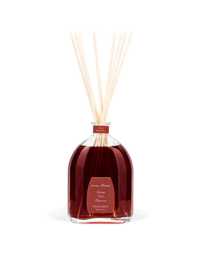 OFFICINA DELLE ESSENZE namų kvapas su lazdelėmis „Uva fragola“ 250 ml.