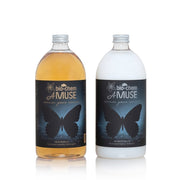 Riboto leidimo skalbiklio ir minkštiklio rinkinys „A Muse“