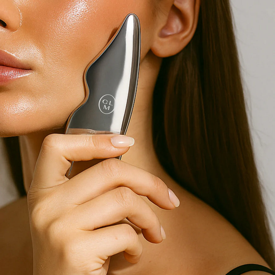 CLM Veido, kaklo ir akies sričių masažinis Gua Sha