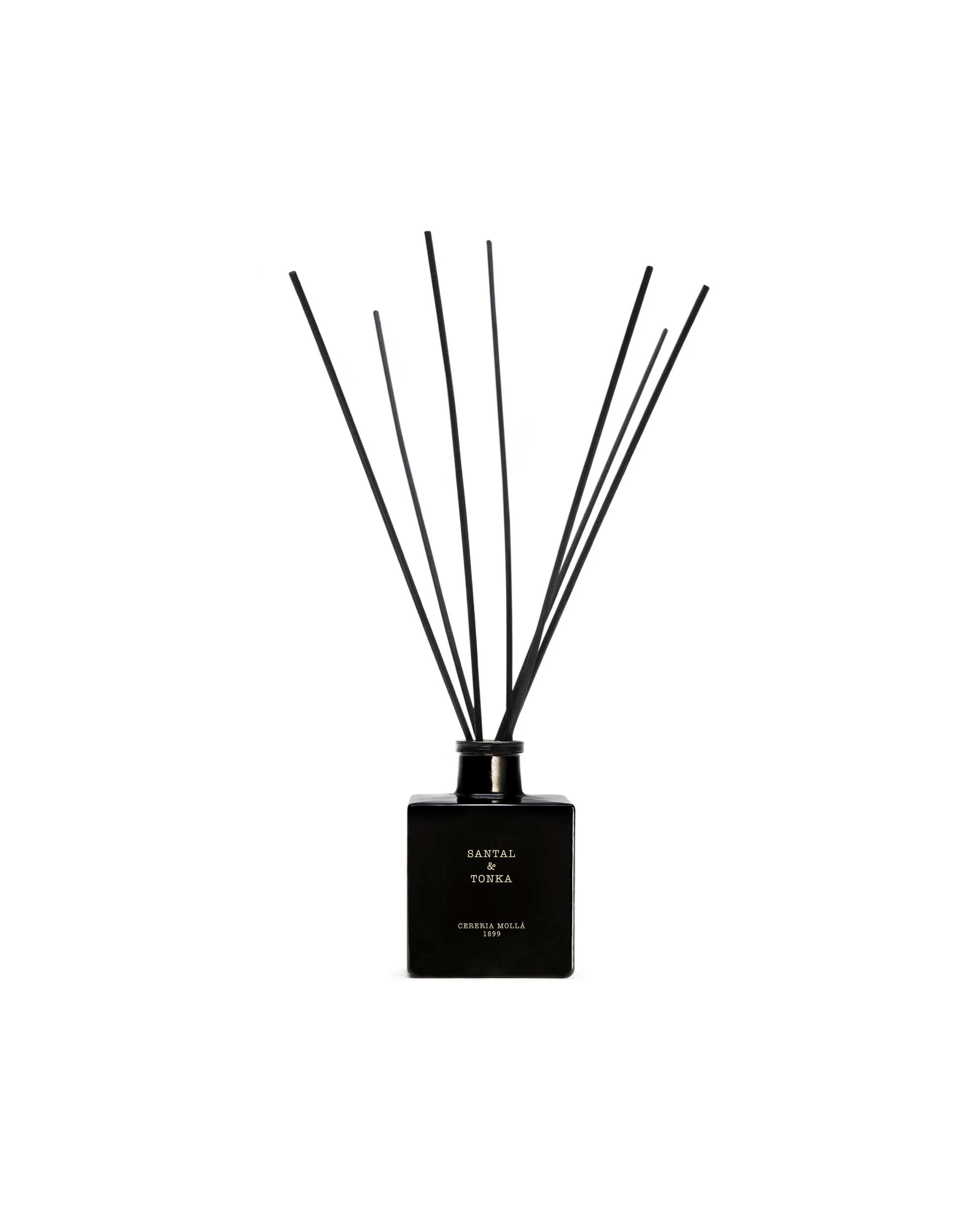 CERERIA MOLLA 1899 „Santal & Tonka“ namų kvapas su lazdelėmis 100 ml