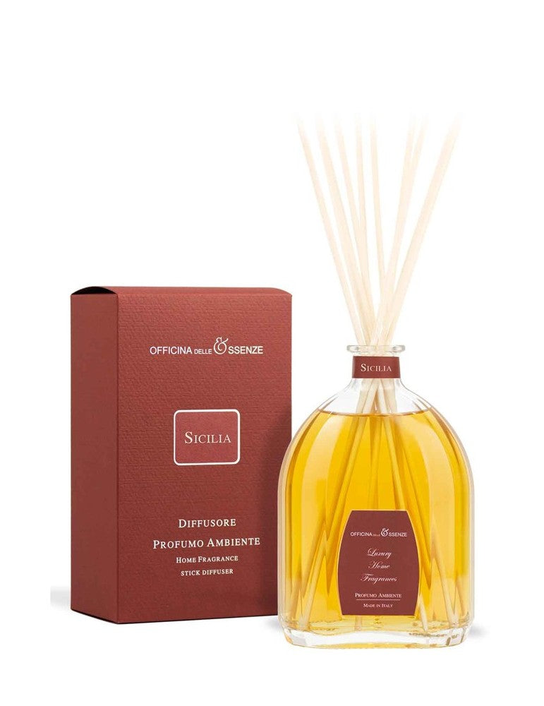 OFFICINA DELLE ESSENZE namų kvapas su lazdelėmis „Sicilia“ 250 ml