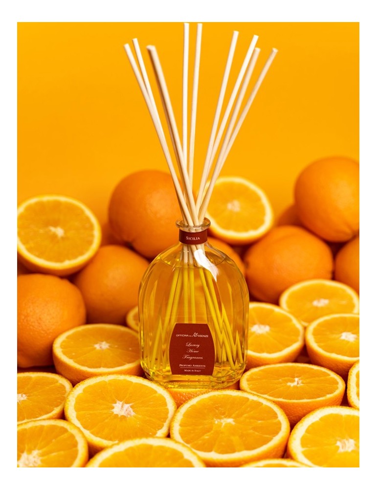 OFFICINA DELLE ESSENZE namų kvapas su lazdelėmis „Sicilia“ 250 ml