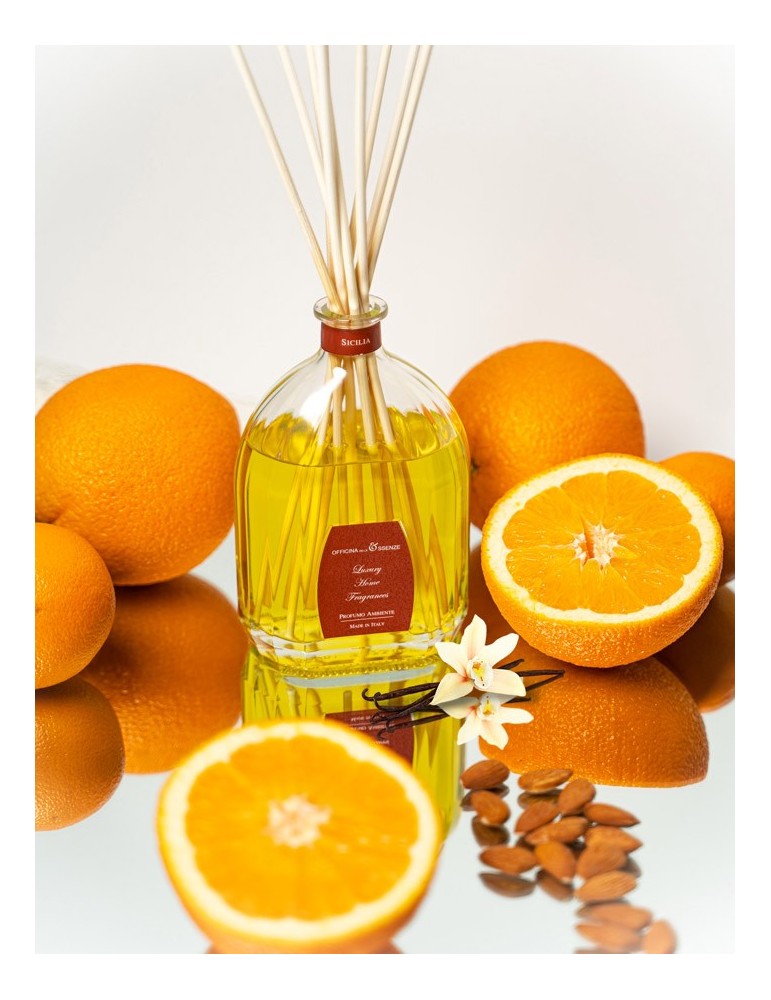 OFFICINA DELLE ESSENZE namų kvapas su lazdelėmis „Sicilia“ 250 ml