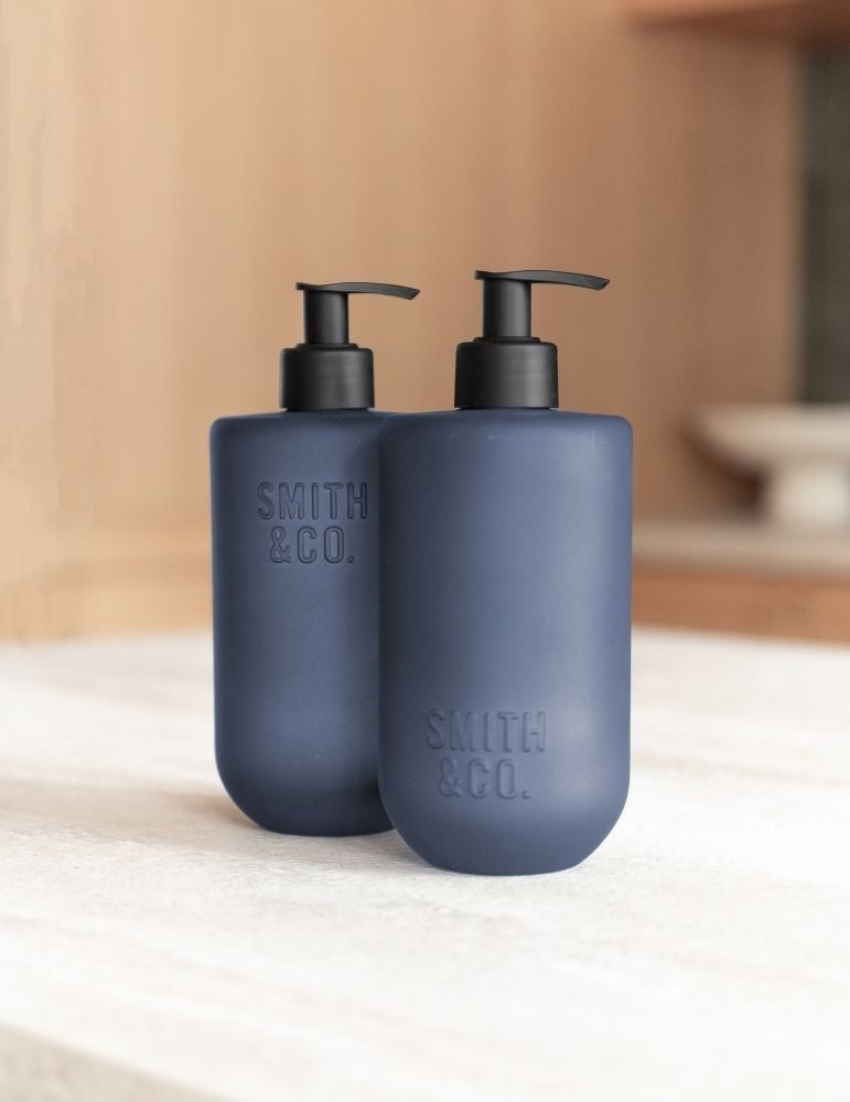 Smith & Co rankų ir kūno losjonas „Smoked Suede & Bergamot“ 400 ml