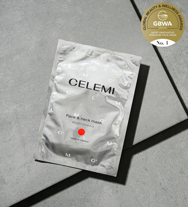 CLM Intensyviai drėkinanti veido ir kaklo kaukė 18 ml.