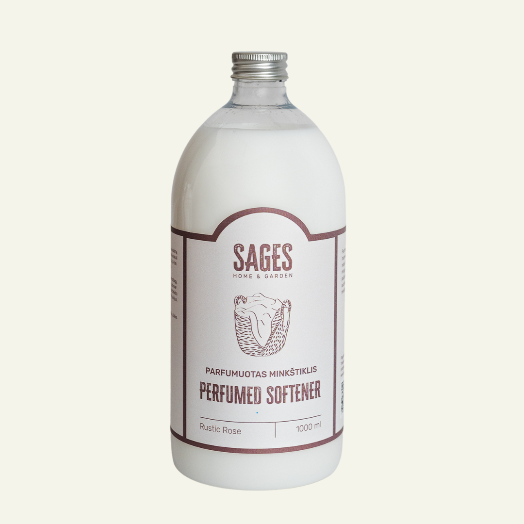 Skalbinių minkštiklis Rustic Rose 1L.
