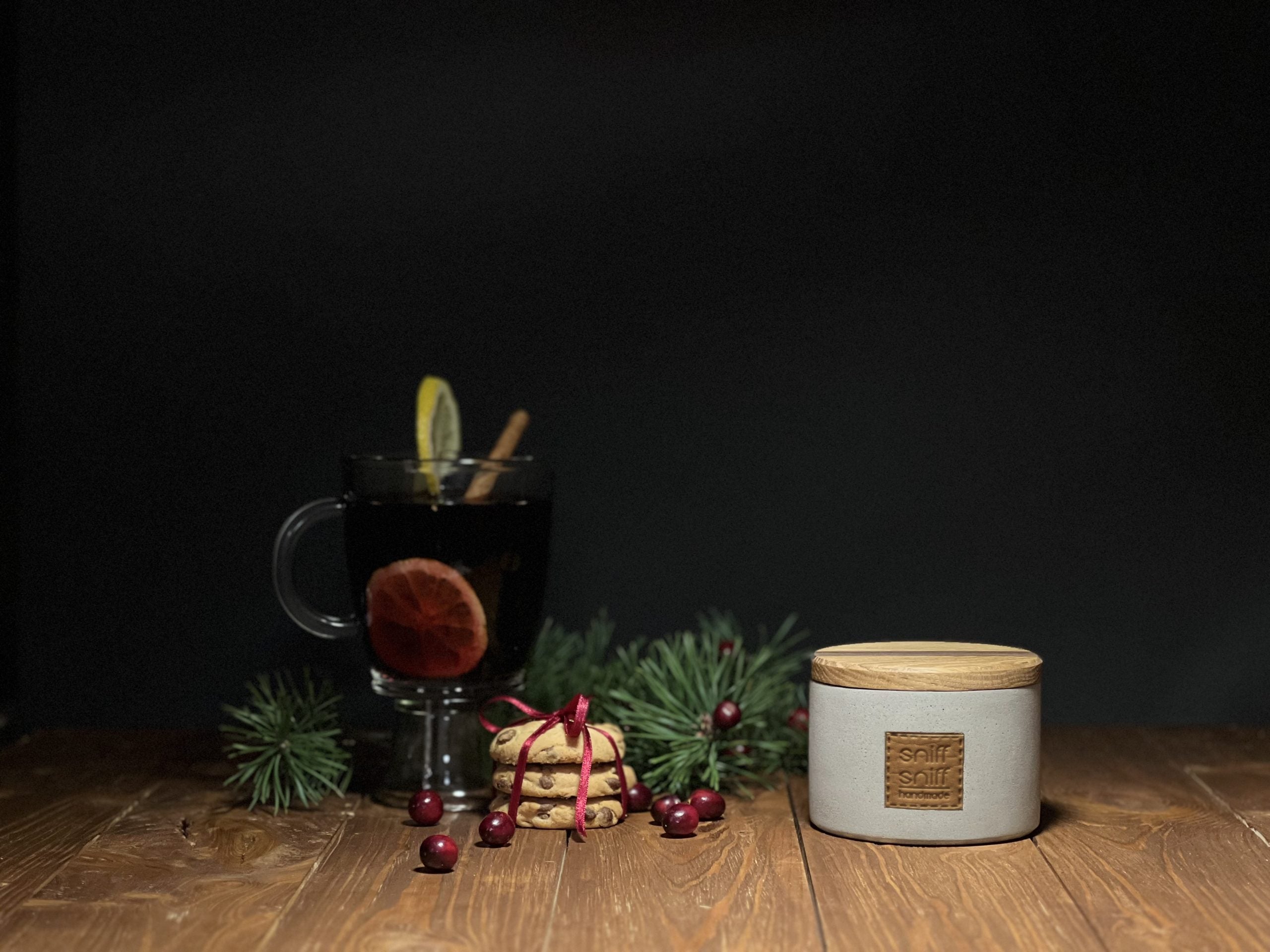 Sniff Sniff Aromatinė Žvakė Karštas Vynas