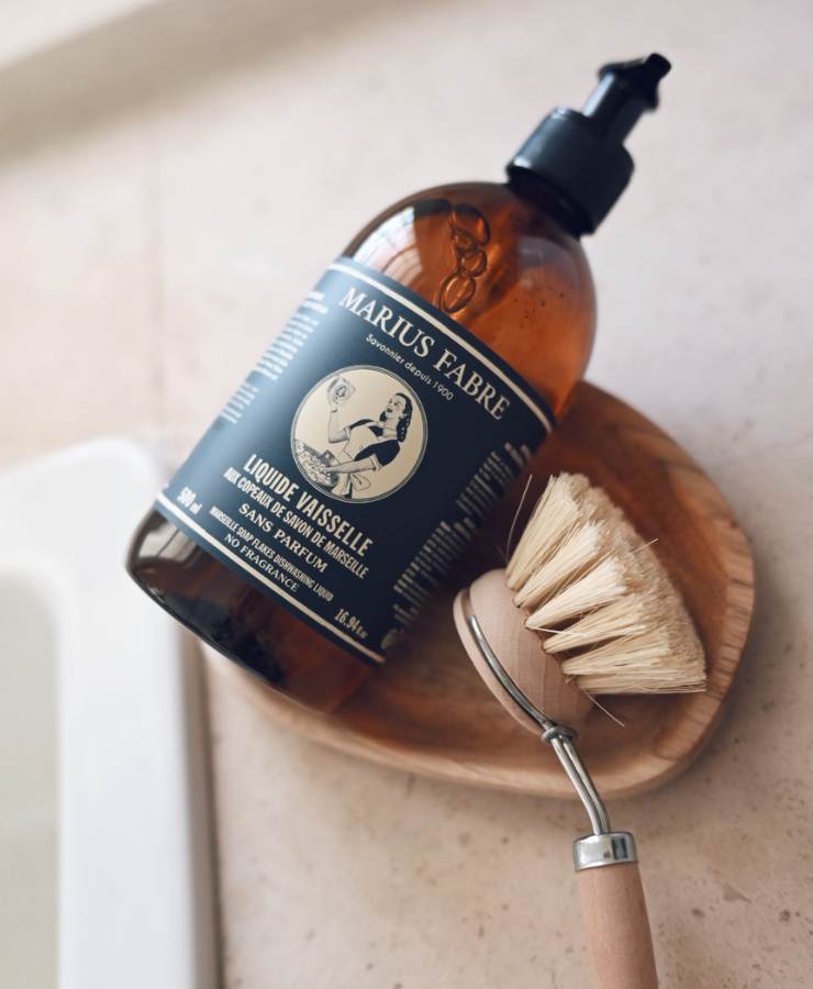 Indų ploviklis su Marselio muilo drožlėmis 500 ml.