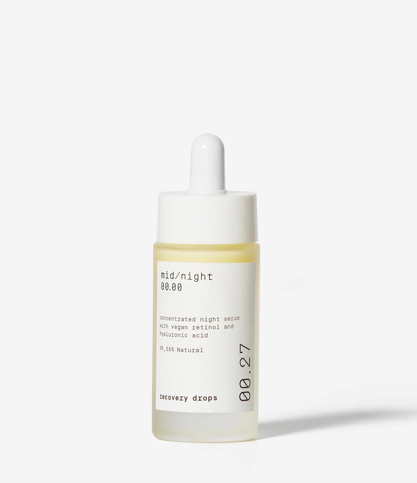 Mid/night 00.00 Recovery Drops 00.27 Naktinis veido serumas su retinoliu 30ml