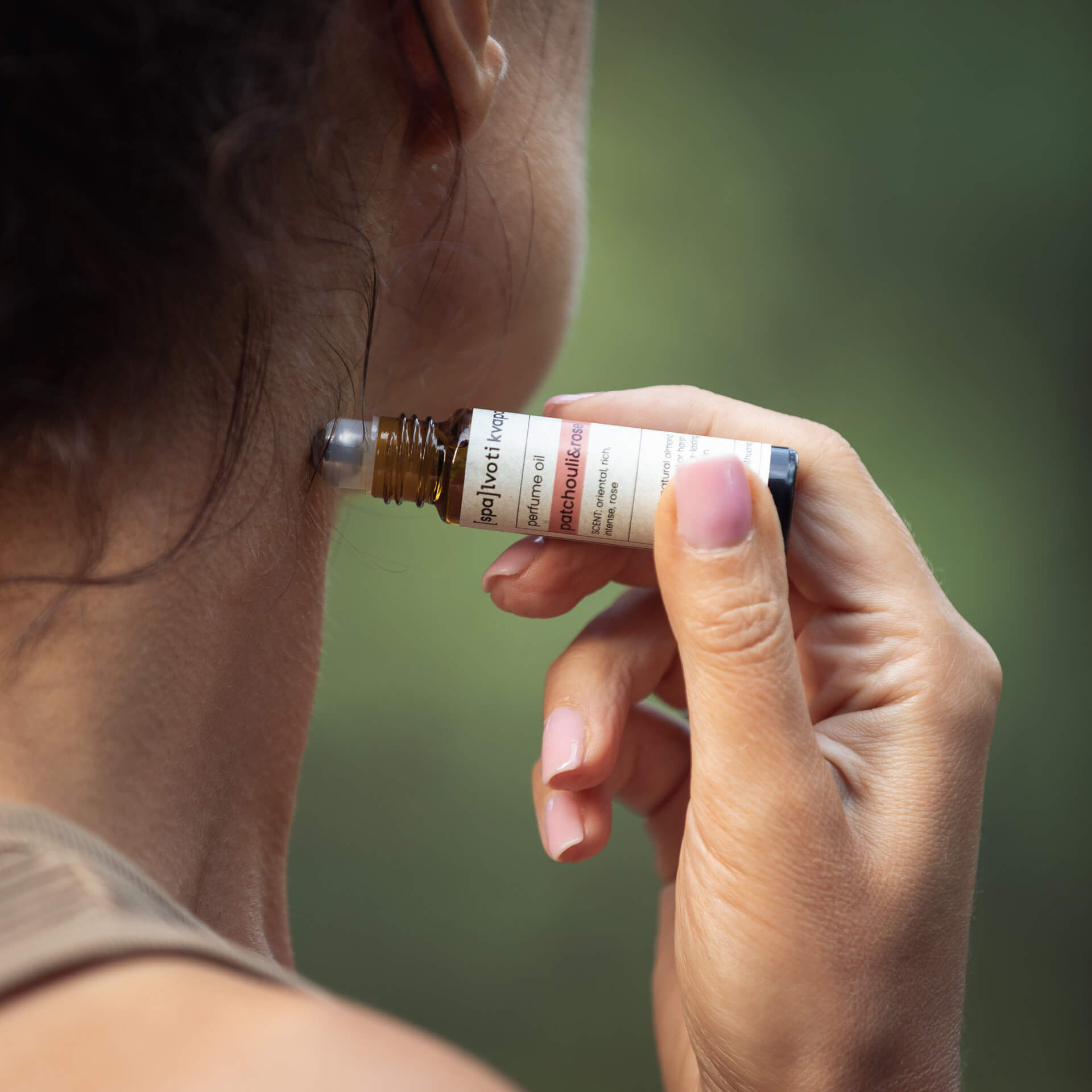 Aliejiniai kvepalai – Patchouli & Rose 10 ml.